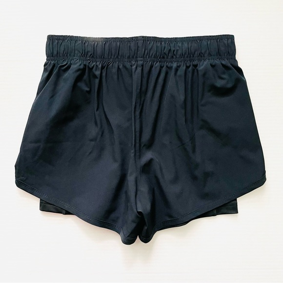 Black 2-in1 Run Shorts Size S NWT - Picture 5 of 6